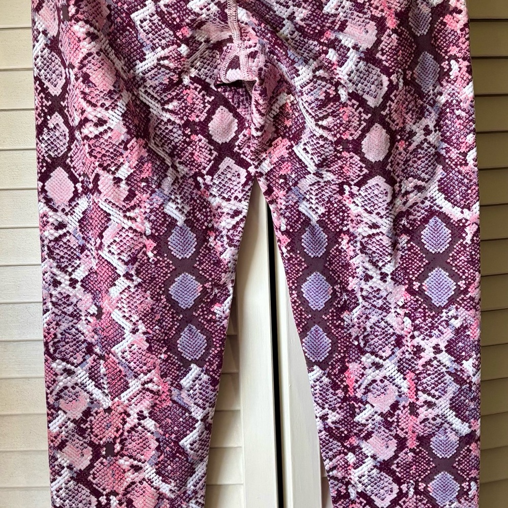 Victoria's Secret Pink Snake Print Leggings